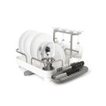 Umbra Umbra 1008163-660 Holster Dish Rack Molded Plastic Dish Drying Rack with Drainage Spout; White 1008163-660